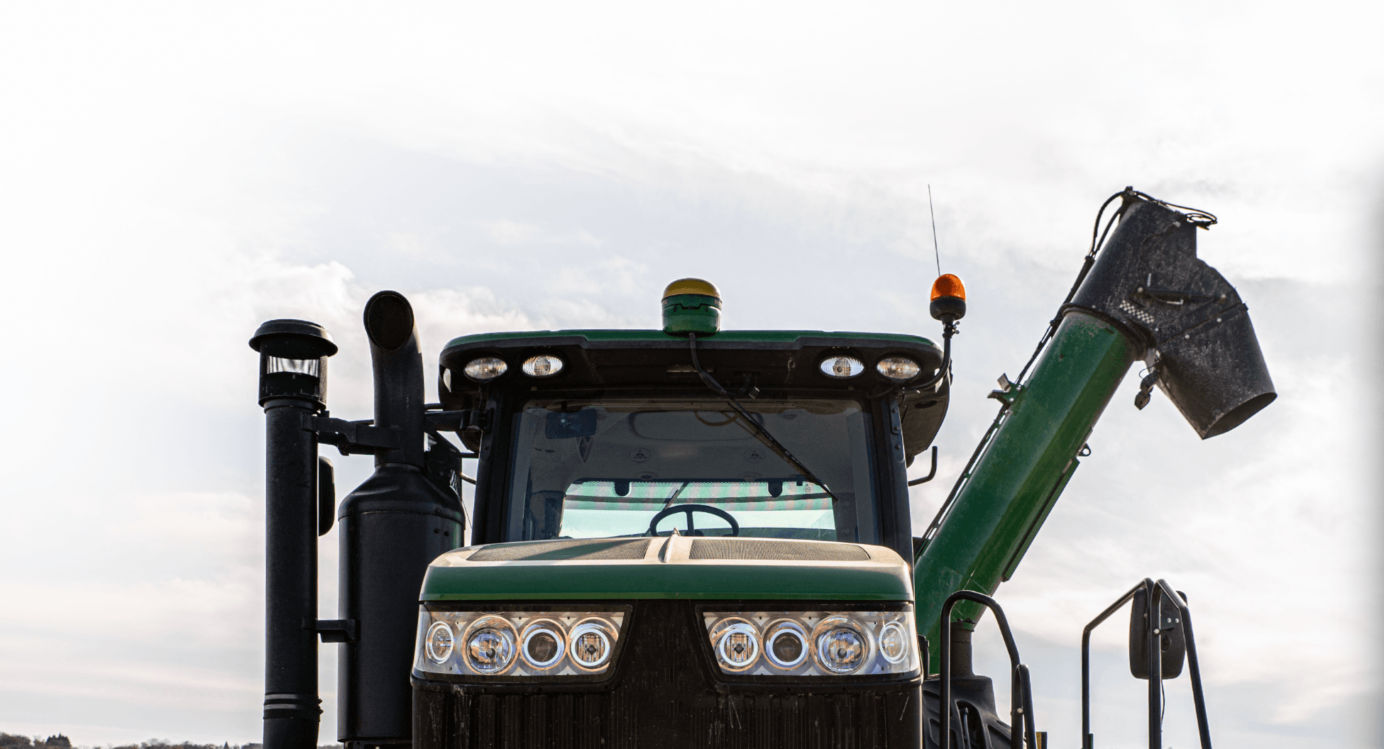 Top of combine